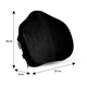 Ортопедическая подушка на спинку сиденья Correct Line Max от Correct Shape, чехол замша на дайвинге, цвет Черный, 37х36х8 см - изображение 1