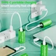 Аккумуляторы Pujimax Тип C/R14 с USB Type-C 7400mWh 1.5V Li-Ion (2 шт + кабель + кейс) (16235-2) - изображение 8