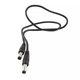 Кабель живлення подовжувач Alitek DC Power 5.5 х 2.1 мм (Male-Male) 22AWG, 0.5 м (48931) - зображення 1