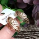 Сережки Xuping Jewelry довжина 2.1см ширина 1.2см медичне золото позолота 18К с1667 - зображення 3