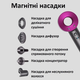 Фен Super Hair Dryer з 5 насадками для швидкого сушіння та укладання волосся - зображення 3