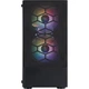 Корпус 1stPlayer X4-M-BK-2F1P-1F1 Black без БП - изображение 2