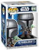Figurka Funko Pop! Star Wars: The Mandalorian with Grogu (On Back) 90443 11.2 cm (889698904438) - obraz 1