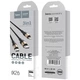 Кабель USB HOCO X26 3in1, USB - Lightning + MicroUSB + Type-C, 2А (1М) (черно-золотистый) - изображение 4