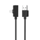 Кабель USB HOCO LS9, 2in1 + USB-перехідник - Lightning + Lightning Audio, 2А (1.2M) чорний - зображення 1