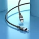 Кабель USB Hoco X109, Type-C to Lightning, PD27W, 3m, black - зображення 7