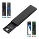 Внешний карман для SSD радиаторный, 10Gbps, NVME, USB 3.1 Type-C, Metal, Black - изображение 5
