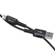Кабель USB Acefast C4-02, USB to Lightning, 2.4А, 1.8m, чорний - зображення 3