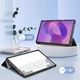 Чохол Slim Smart Cover з підставкою та автосном для Lenovo Idea Tab 11" (TB336FU, TB336ZU) / Xiaoxin Pad 11 2025 11" (TB335FC) Чорний - зображення 2