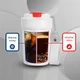 Термокухоль для чаю кави з датчиком температури Coffee Cup біла 390 мл (LB-205286) - зображення 3