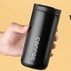 Термокружка для кофе чаю 400 мл Coffee Tube черная (LB-181336) - изображение 1
