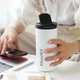 Термокухоль для кави чаю 400 мл Coffee Tube білий (LB-181349) - зображення 2