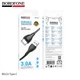 Кабель для зарядки Borofone BX121 USB Type-A → Type-C 3A 1 м Black - зображення 3