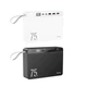 УМБ Hoco J94 Overlord 22.5W fully compatible PD20W/QC/LCD 75 000mAh Black - изображение 3
