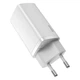 Зарядний блок живлення Type-C+USB Baseus GaN2 Lite 65 W 20 V 3.25 А білий - зображення 2