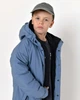 Пуховик для хлопчика X-Woyz DT-8352-35 60166 152 см джинсовий блакитний - изображение 6