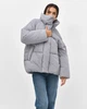 Жіночий пуховик X-Woyz LS-8946-4 M сірий - изображение 3