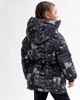 Пуховик з поясом для дівчаток X-Woyz DT-8359-81 134 см чорний - изображение 8