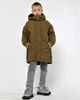Зимова куртка на пуху для хлопчика X-Woyz DT-8352-1 170 см хакі - изображение 6