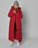 Жіночий довгий пуховик X-Woyz LS-8898-14 M червоний - зображення 4