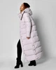 Жіночий довгий пуховик X-Woyz LS-8898-4 L бежевий - изображение 4