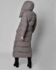 Жіночий довгий пуховик X-Woyz LS-8898-19 S мокко - зображення 5