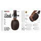 Наушники Borofone Suenos BO34 BT headset, BT5.4, AUX, 300mAh, 32h, brown - изображение 3