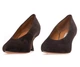 Туфлі жіночі Bravo Moda 0403/BRAZ CIEMNY ZAMSZ 38 Шоколадний - изображение 5