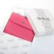 Женский кожаный кошелек на магните Dr. Bond WS-33 plum-red - изображение 8