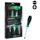 Набор отверток Toptul ударных с шестигранником 6 шт. PRO-PLUS SERIES (GFE-0602) - изображение 1