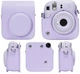 Набор instax 12 mini фотоальбом (64 кадра) и чехол Fujifilm INSTAX Mini Lilac лиловый для фотокамеры мгновенной печати Mini 12/11 - изображение 2