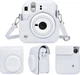 Набір instax 12 mini фотоальбом (64 кадри) та чохол Fujifilm INSTAX Mini White білий для фотокамери миттєвого друку Mini 12/11 - зображення 3
