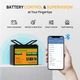 Аккумулятор ECO-Worthy LFP 12-100 LiFePO4 Bluetooth - LiFePO4 на 12 В 100 ампер-часов - изображение 2