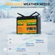 Аккумулятор ECO-Worthy LFP 12-100 LiFePO4 Bluetooth - LiFePO4 на 12 В 100 ампер-часов - изображение 3