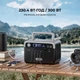 Зарядна станція Flashfish BP030B / 300W / 230 Wh / LiFePO4 UPS Pass‑Through - зображення 8