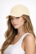 Однотонная кепка без логотипа One-size 54-57 см Светло-бежевый - изображение 1
