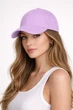 Однотонная кепка без логотипа One-size 54-57 см Сиреневый - изображение 1