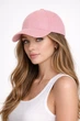 Однотонная кепка без логотипа One-size 54-57 см Персиковый - изображение 1