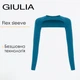 Женский кроп-лонгслив для многослойных образов Giulia FLEX SLEEVE S/M Blue-lyons, бесшовное болеро, из микрофибры - изображение 1