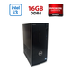 Игровой ПК Dell Inspirion 3668 Tower / Intel Core i3-7100 (2 (4) ядра по 3.9 GHz) / 16 GB DDR4 / 256 GB SSD / AMD Radeon R9 350, 2 GB GDDR5, 128-bit / Wi-Fi+Bluetooth / DVD / Win 10 Home Lic б/у - изображение 1