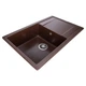 Кухонна мийка Granado Alicante marron 2406 78*49,5 см - зображення 2