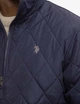 Мужская куртка U.S.POLO ASSN с флисовой подкладкой M синяя - изображение 4