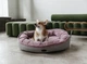 Овальный лежак Harley and Cho Donut Soft Touch Pink L (100х70х21) (3102866) - изображение 8