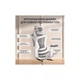 Офісне крісло Sihoo DORO C300L Mesh White (DORO-C300L-A3-102) - зображення 6
