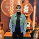 Куртка жіноча джинсова на гудзиках без кишень XS зелено - синя - зображення 1