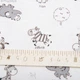 Ткань Интерлок, трикотажное полотно, трикотаж, 190 гр/м2 180 см хлопок, плотная, мягкая, натуральная, для пижам, футболок, пелёнок Зоопарк м.п. - изображение 5