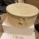 Кругла косметичка Dior з дзеркалом - зображення 5