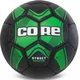 Мяч для уличного футбола Core Street Soccer Черно-зеленый (размер 5) FB-7942-01 - изображение 1