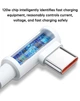 Кабель швидкого заряджання 6А USB / Type C жовтий 120W 1,8 м Turbo Charge - зображення 4
