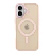 Чохол TPU+PC Goldencis Matte with MagSafe для iPhone 16 Pink - изображение 1